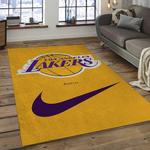 nba los angeles lakers basketball legend team logo rectangle area dark room lal05