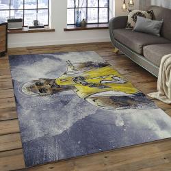 NBA Los Angeles Lakers Rectangle Rug Personalized Non-Slip Carpet Gift For Basketball Fans LAL08