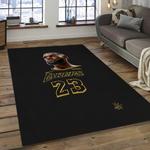 nba los angeles lakers basketball legend team logo rectangle area dark room lal09