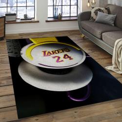 NBA Los Angeles Lakers Rectangle Rug Personalized Non-Slip Carpet Gift For Basketball Fans LAL52