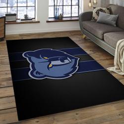 NBA Memphis Grizzlies Rectangle Rug Personalized Non-Slip Carpet Gift For Basketball Fans MG08