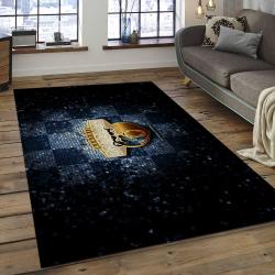 NBA Memphis Grizzlies Rectangle Rug Personalized Non-Slip Carpet Gift For Basketball Fans MG09
