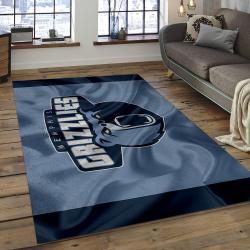 NBA Memphis Grizzlies Rectangle Rug Personalized Non-Slip Carpet Gift For Basketball Fans MG10