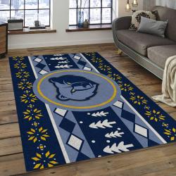 NBA Memphis Grizzlies Rectangle Rug Personalized Non-Slip Carpet Gift For Basketball Fans MG30