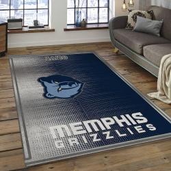 NBA Memphis Grizzlies Rectangle Rug Personalized Non-Slip Carpet Gift For Basketball Fans MG32