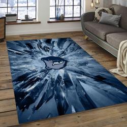 NBA Memphis Grizzlies Rectangle Rug Personalized Non-Slip Carpet Gift For Basketball Fans MG35