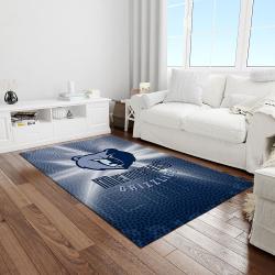 nba memphis grizzlies basketball legend team logo rectangle area light room mg02