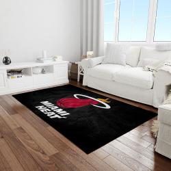 nba miami heat basketball legend team logo rectangle area light room mh22