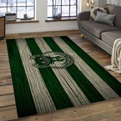 NBA Milwaukee Bucks Rectangle Rug Personalized Non-Slip Carpet Gift For Basketball Fans MBS04