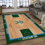nba milwaukee bucks basketball legend team logo rectangle area dark room mbs24