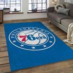 nba philadelphia 76ers basketball legend team logo rectangle area dark room p7613
