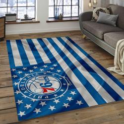 NBA Philadelphia 76ers Basketball Legend Team Logo Rectangle Area P7627