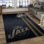 nba utah jazz basketball legend team logo rectangle area dark room uj03
