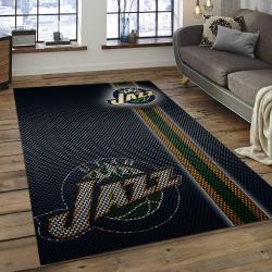 NBA Utah Jazz Rectangle Rug Personalized Non-Slip Carpet Gift For Basketball Fans UJ03