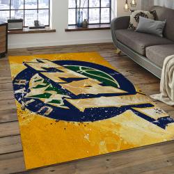 NBA Utah Jazz Rectangle Rug Personalized Non-Slip Carpet Gift For Basketball Fans UJ05