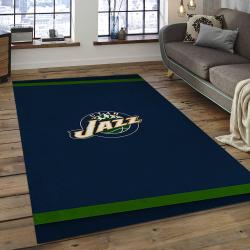 NBA Utah Jazz Rectangle Rug Personalized Non-Slip Carpet Gift For Basketball Fans UJ07