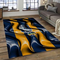 NBA Utah Jazz Rectangle Rug Personalized Non-Slip Carpet Gift For Basketball Fans UJ13
