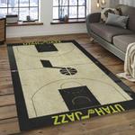 nba utah jazz basketball legend team logo rectangle area dark room uj16