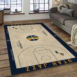 nba utah jazz basketball legend team logo rectangle area dark room uj17