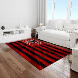nfl atlanta falcons football team logo rectangle area rug light room af05