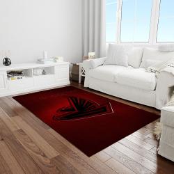 nfl atlanta falcons football team logo rectangle area rug light room af07