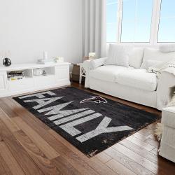 nfl atlanta falcons football team logo rectangle area rug light room af14
