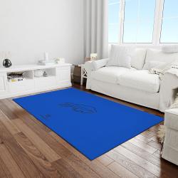 nfl buffalo bills basic football team logo rectangle area rug light room bb12