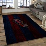 nfl buffalo bills classic football team logo rectangle area rug dark room bb21