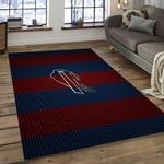 nfl buffalo bills dynamic football team logo rectangle area rug dark room bb20