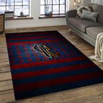 nfl buffalo bills patriotic football team logo rectangle area rug dark room bb01