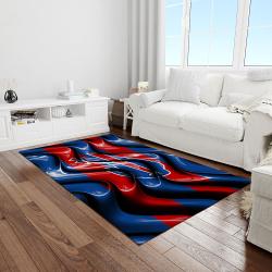 nfl buffalo bills vibrant football team logo rectangle area rug light room bb11