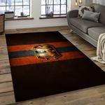 nfl cincinnati bengals football team logo rectangle ares rug dark room ccb03