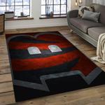 nfl cincinnati bengals football team logo rectangle ares rug dark room ccb09