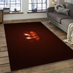 nfl cincinnati bengals football team logo rectangle ares rug dark room ccb12