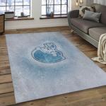 nfl cleveland browns football team logo rectangle area rug dark room clb19