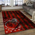 nfl cleveland browns football team logo rectangle area rug dark room clb34