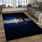 nfl dallas cowboys football team logo rectangle area rug dark room dcb22