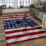 nfl dallas cowboys football team logo rectangle area rug dark room dcb58