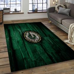 NFL Green Bay Packers Rectangle Rug Personalized Non-Slip Carpet Gift For Football Fans GBP20