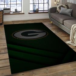 NFL Green Bay Packers Rectangle Rug Personalized Non-Slip Carpet Gift For Football Fans GBP35