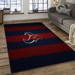 nfl houston texans football team logo rectangle area rug dark room ht08