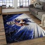nfl houston texans football team logo rectangle area rug dark room ht25