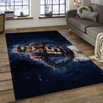 nfl houston texans football team logo rectangle area rug dark room ht28