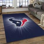 nfl houston texans football team logo rectangle ares rug dark room ht41
