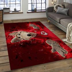 NFL Kansas City Chiefs Rectangle Rug Personalized Non-Slip Carpet Gift For Football Fans KSCC20