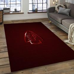 NFL Kansas City Chiefs Rectangle Rug Personalized Non-Slip Carpet Gift For Football Fans KSCC22