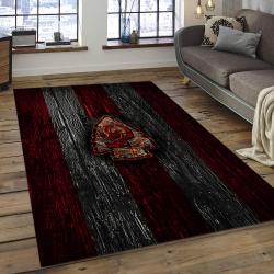 NFL Kansas City Chiefs Rectangle Rug Personalized Non-Slip Carpet Gift For Football Fans KSCC30