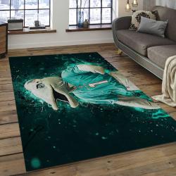 NFL Miami Dolphins Rectangle Rug Personalized Non-Slip Carpet Gift For Football Fans MMD14