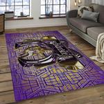 nfl minnesota vikings football team logo rectangle area dark room mv01