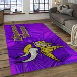 nfl minnesota vikings football team logo rectangle area dark room mv07